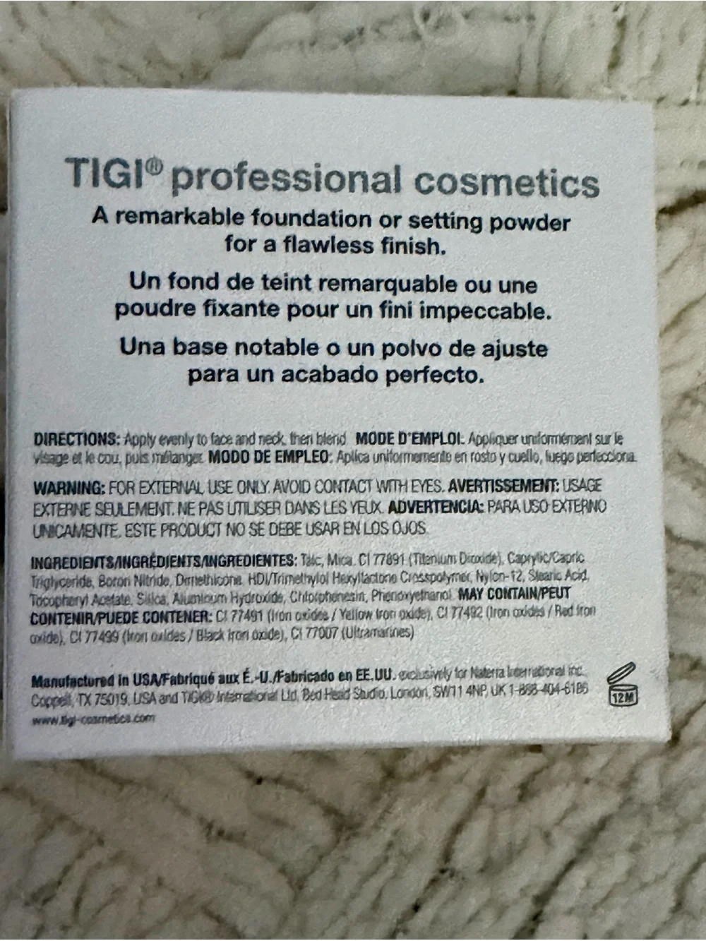 TIGI Powder Foundation - Entice (Beige)